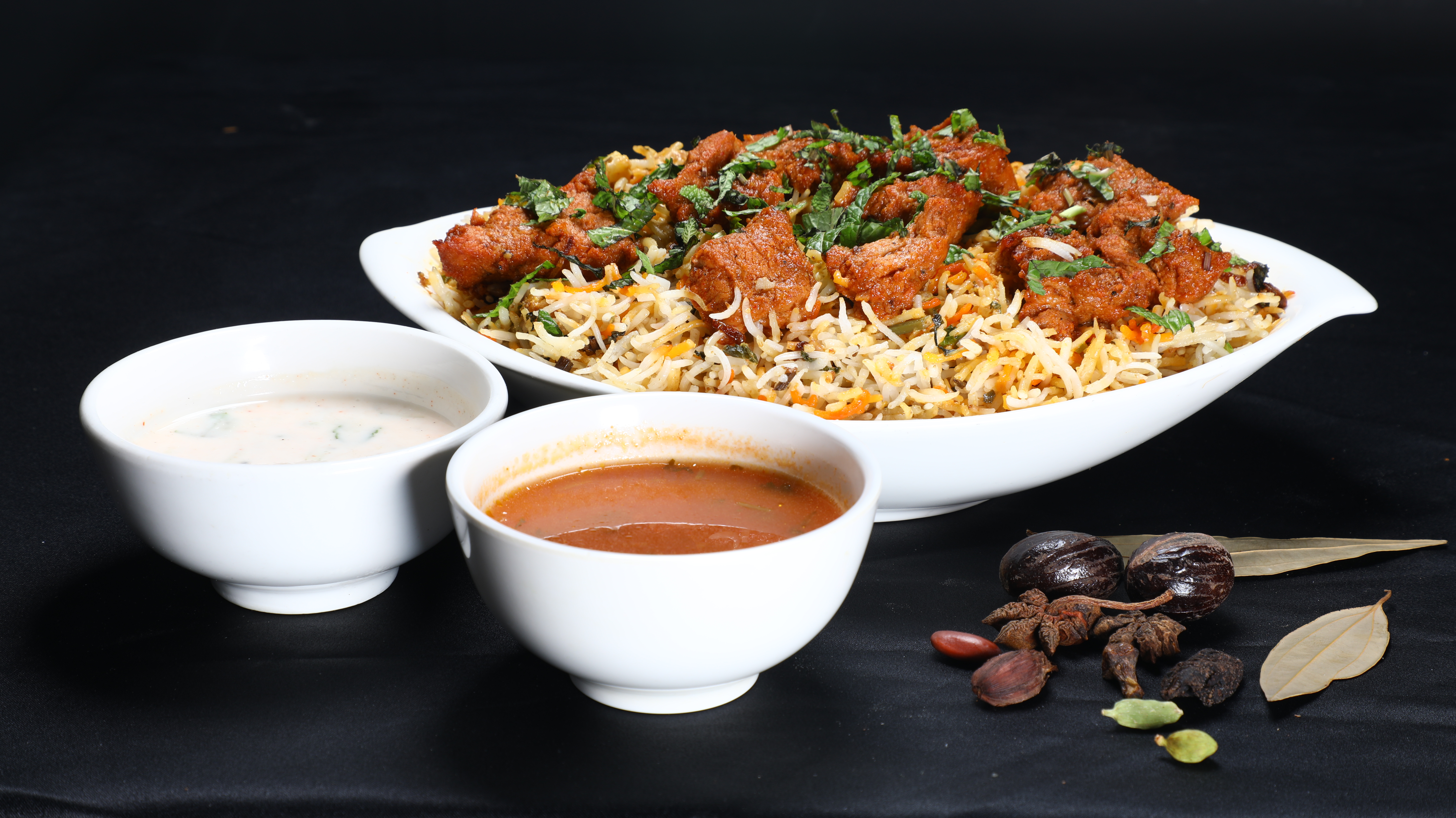 Mutton Biryani Plate